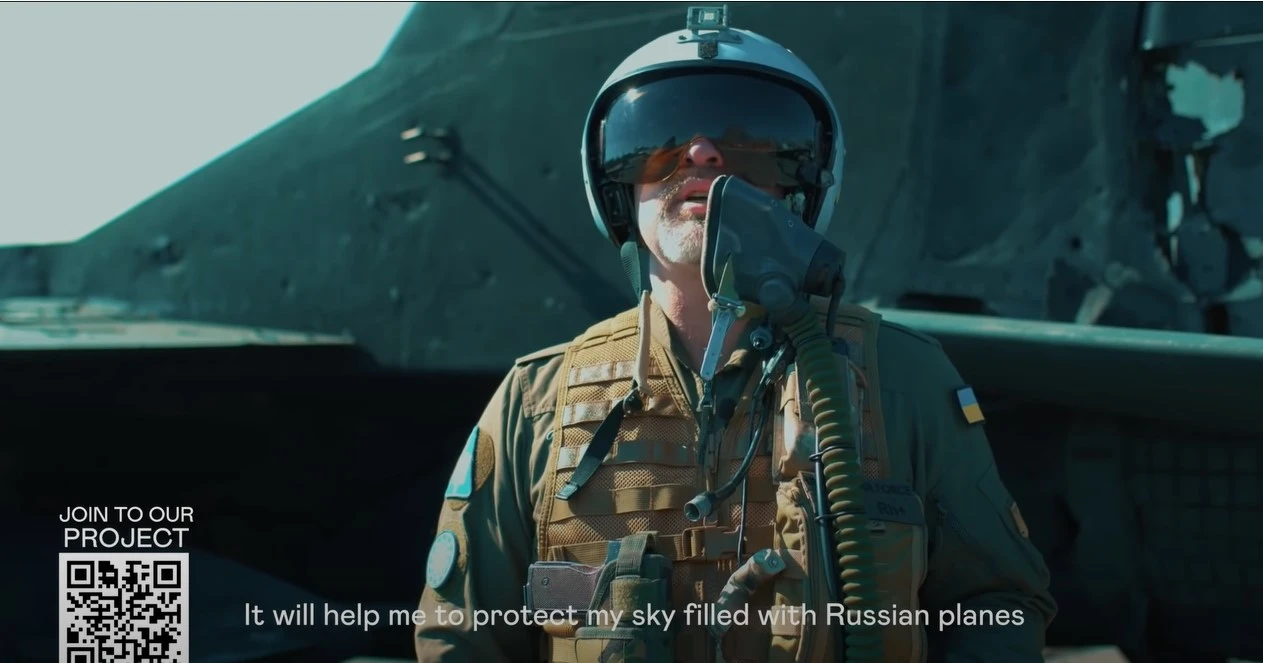 Украински пилоти са започнали кампания, в която призовават да бъдат