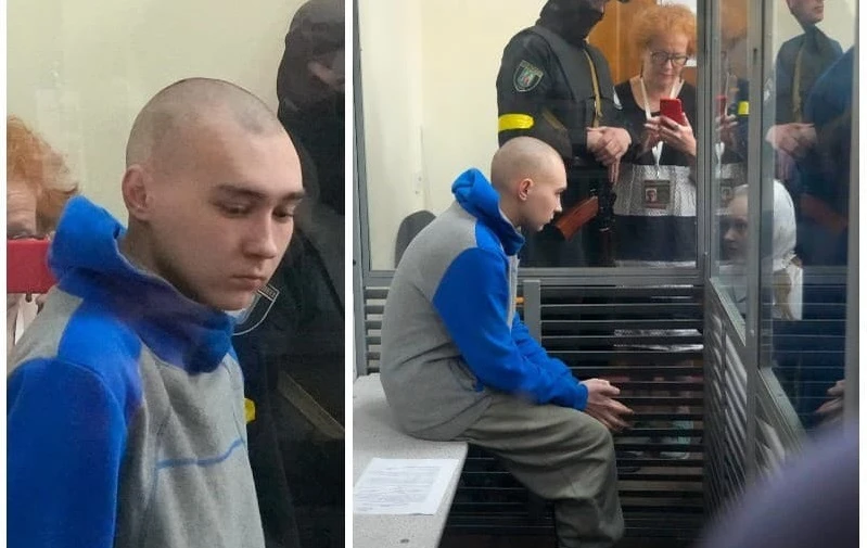 В Украйна съд осъди руския войник Вадим Шишимарин, който е