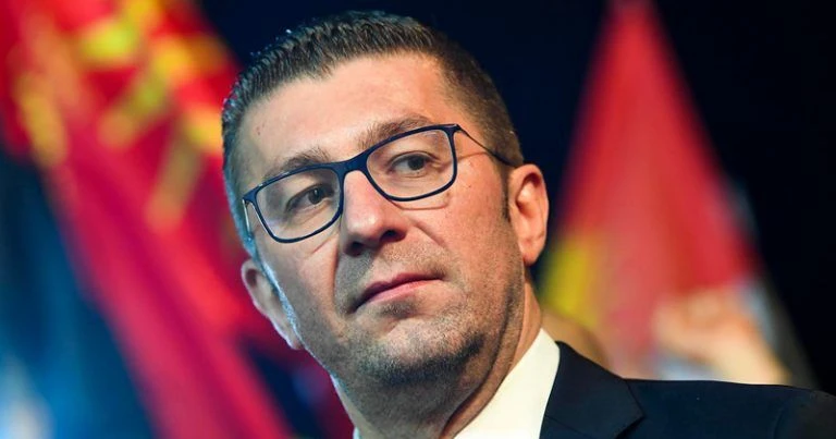 Опозиционната партия ВМРО-ДПМНЕ организира протест с искане за оставка на