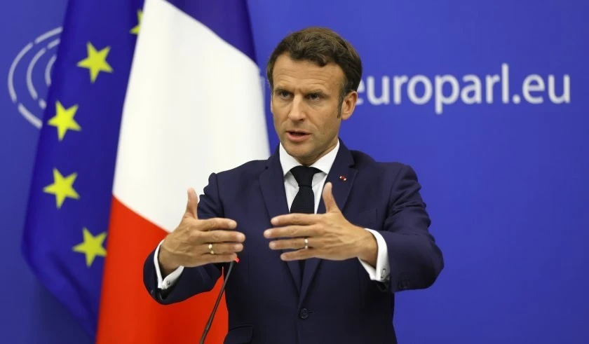 Френският президент Еманюел Макрон обяви, че вярва, че е намерен