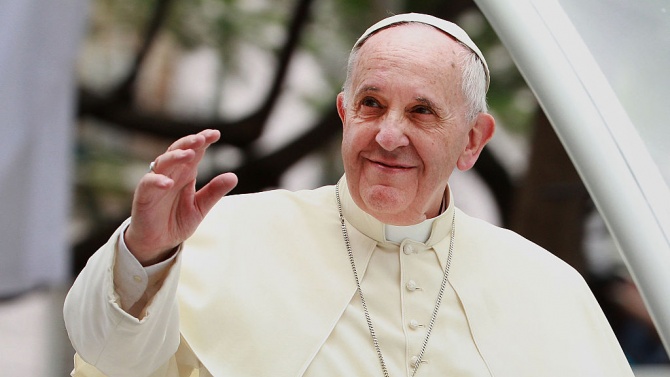 Възможно е папа Франциск скоро да посети Украйна, намекна украинският