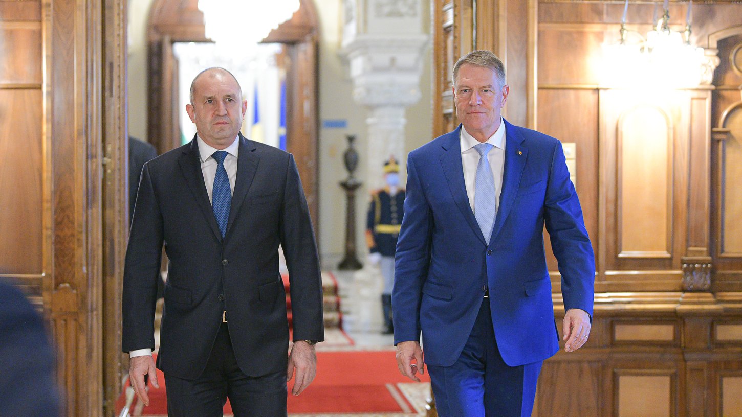 Президентът Румен Радев и румънският президент Клаус Йоханис обсъдиха в