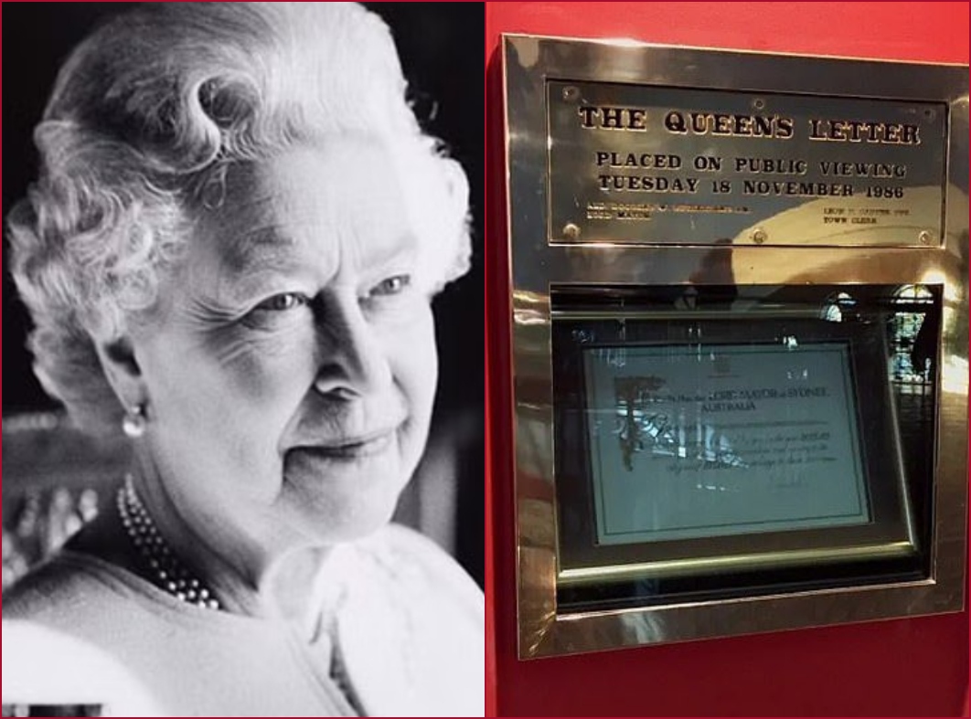 Тайно писмо, написано от кралица Елизабет, е заключено в трезор