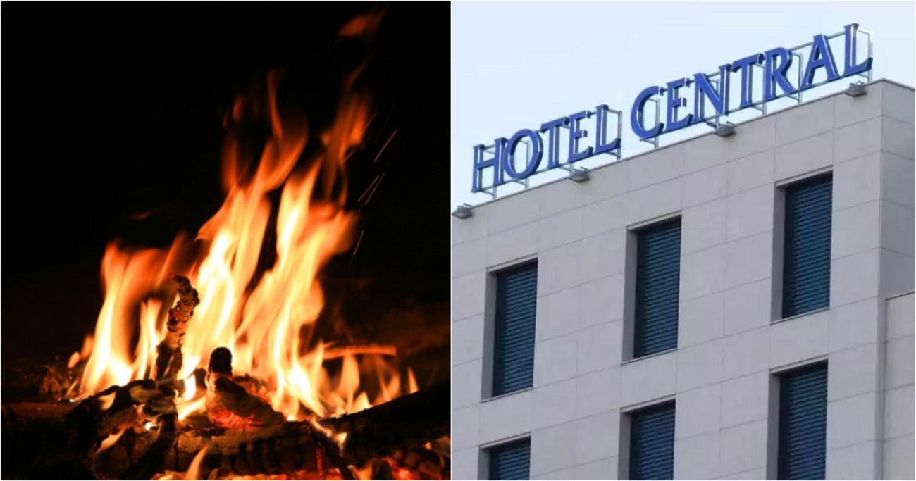 Пожар е избухнал в хотел „Централ“ в центъра на София