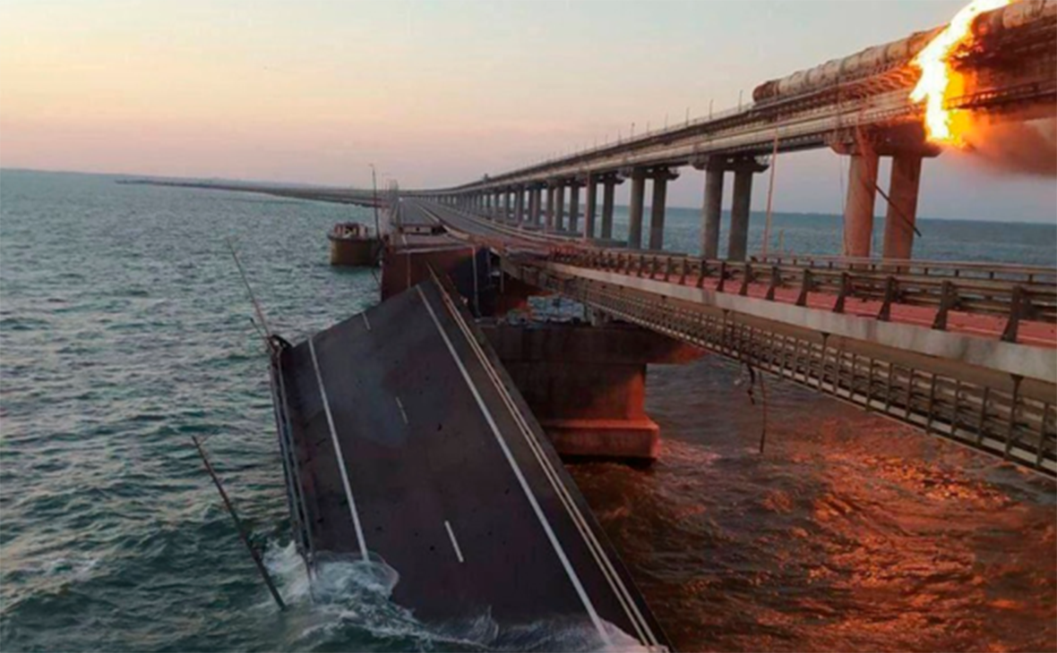 Руските власти не се съмняват, че експлозията на Кримския мост