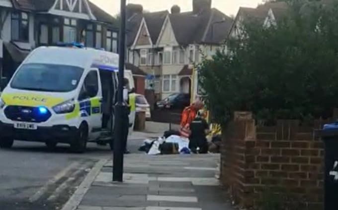 Стрелба вдигна на крак органите на реда в Лондон.Скай Нюз