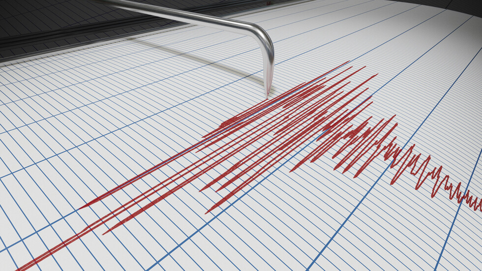 Земетресение с магнитуд 5.6 по скалата на Рихтер е регистрирано