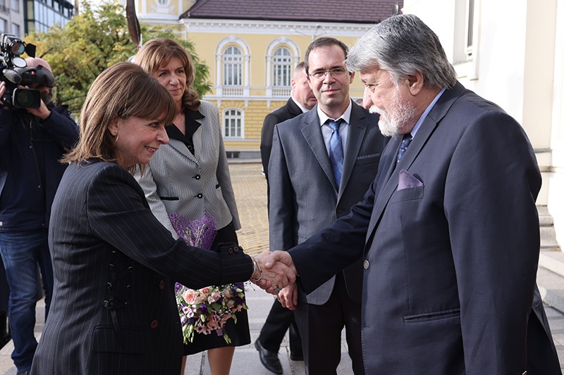 Председателят на българския парламент - Вежди Рашидов се срещна с