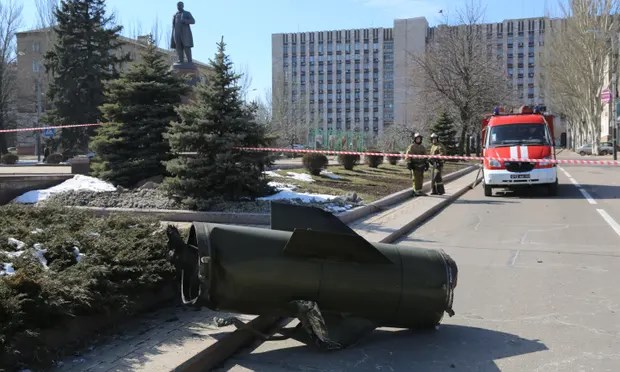 Град Донецк е подложен тази сутрин на най-масирания обстрел от