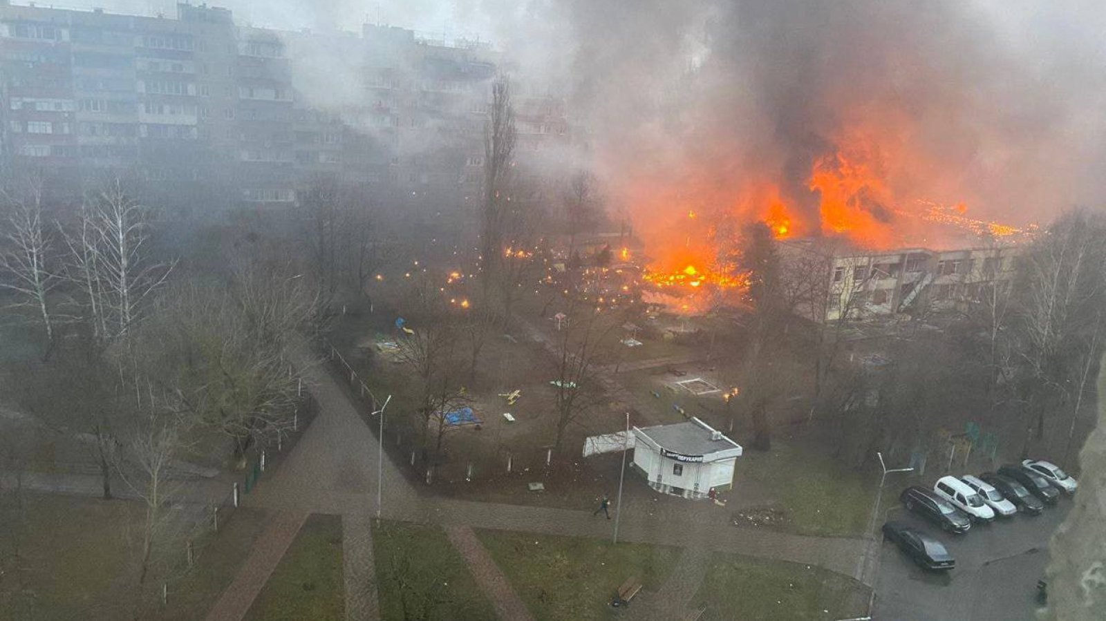 При катастрофа на хеликоптер днес в Бровари, Киевска област, е