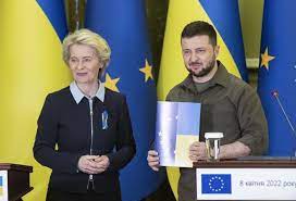 Урсула фон дер Лайен заяви в Украйна: ЕС планира да