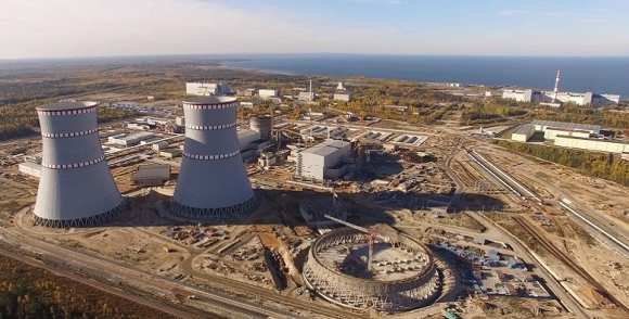 Турската атомна електроцентрала Аккую, която е в процес на изграждане,