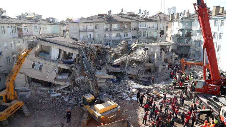 Земетресение с магнитуд 5,6 разтърси Централна Турция на 7 февруари,