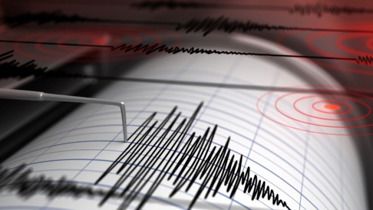 Земетресение с магнитуд 4.8 по скалата на Рихтер бе регистрирано