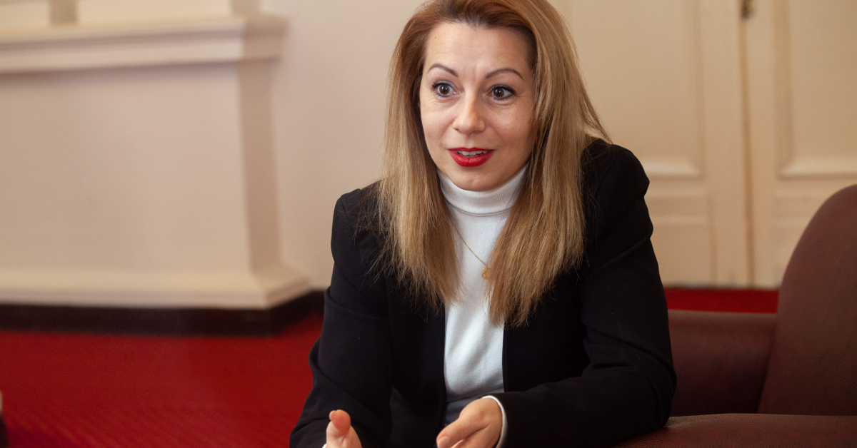 СНИМКА: ТрудБившата депутатка от Български възход Лидия Недева напусна формацията.Тя