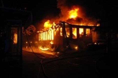 За пожара преди няколко дни в петричното село Коларово, разказаха