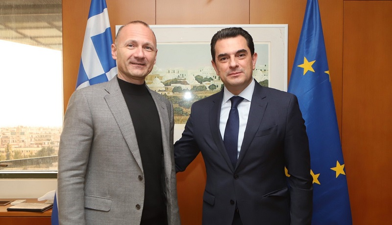 Министрите на енергетиката на България и Гърция - Росен Христов