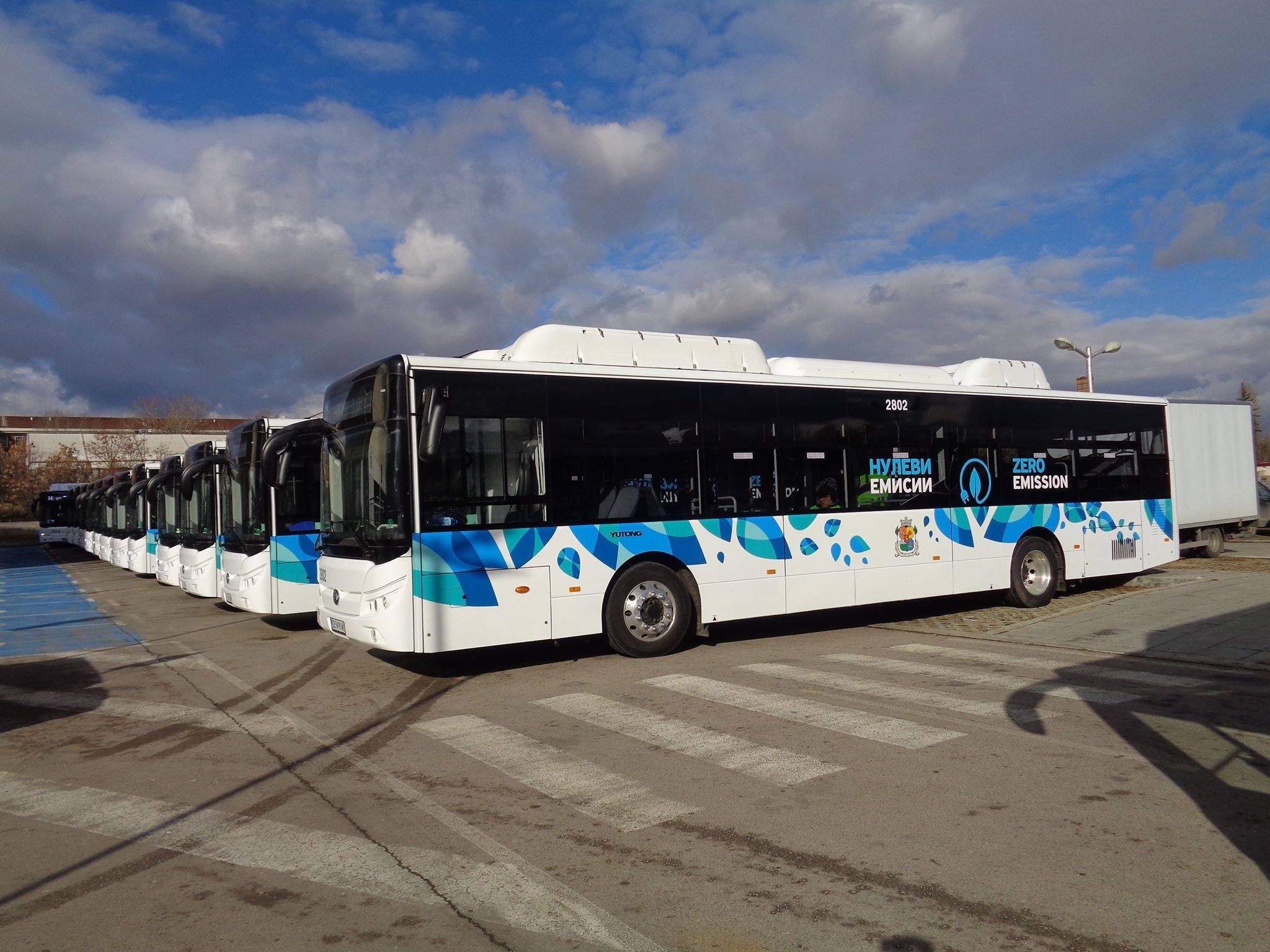 22 нови електробуса влизат в експлоатация в София. Те са