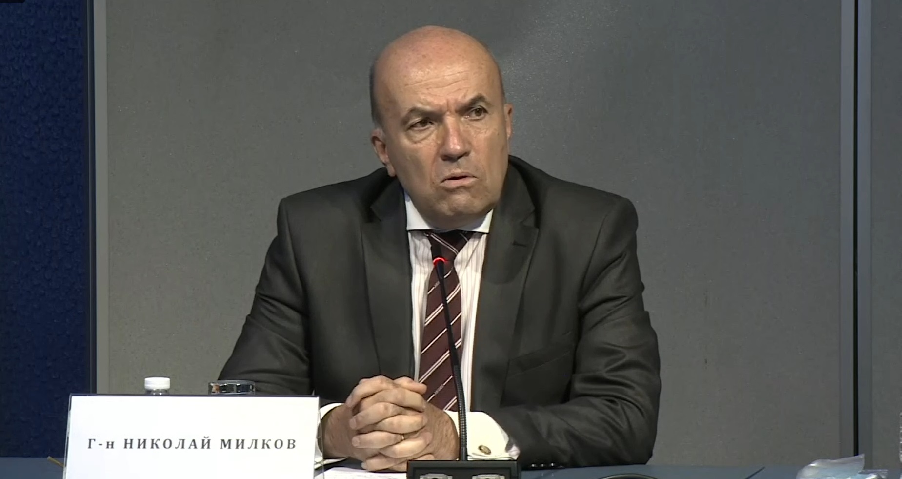 Министър на външните работи Николай Милков заяви пред журналисти, че