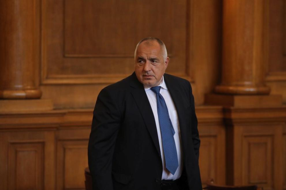 Председателят на ГЕРБ Бойко Борисов заяви в кулоарите на парламента,