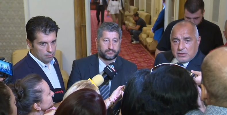 Председателят на Герб Бокйко Борисов заяви, че ГЕРБ не могат