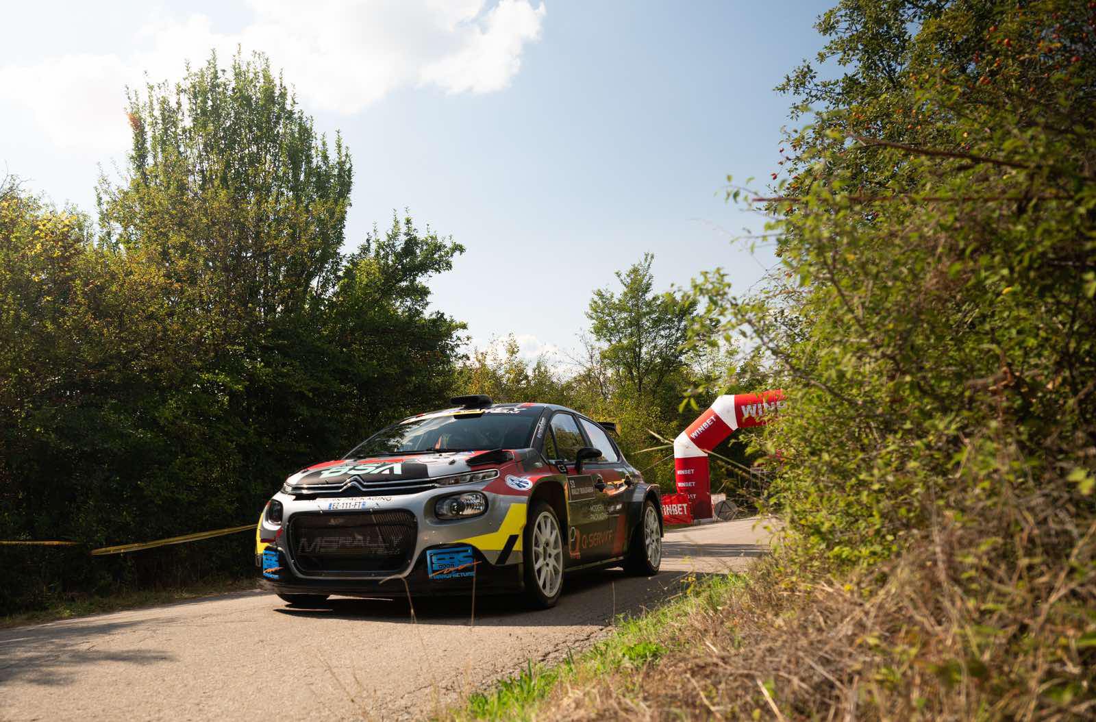 Мартин Сурилов / Здравко Здравков (Citroen C3 Rally2) са на