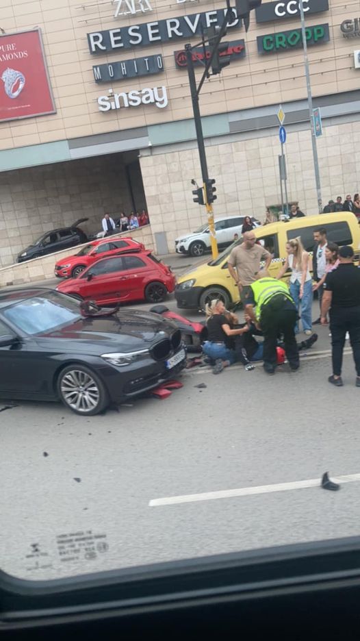 Катастрофа с моторист е станала в София. Това става ясно