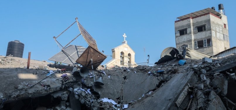 В петък израелската армия призна, че църква в Газа е