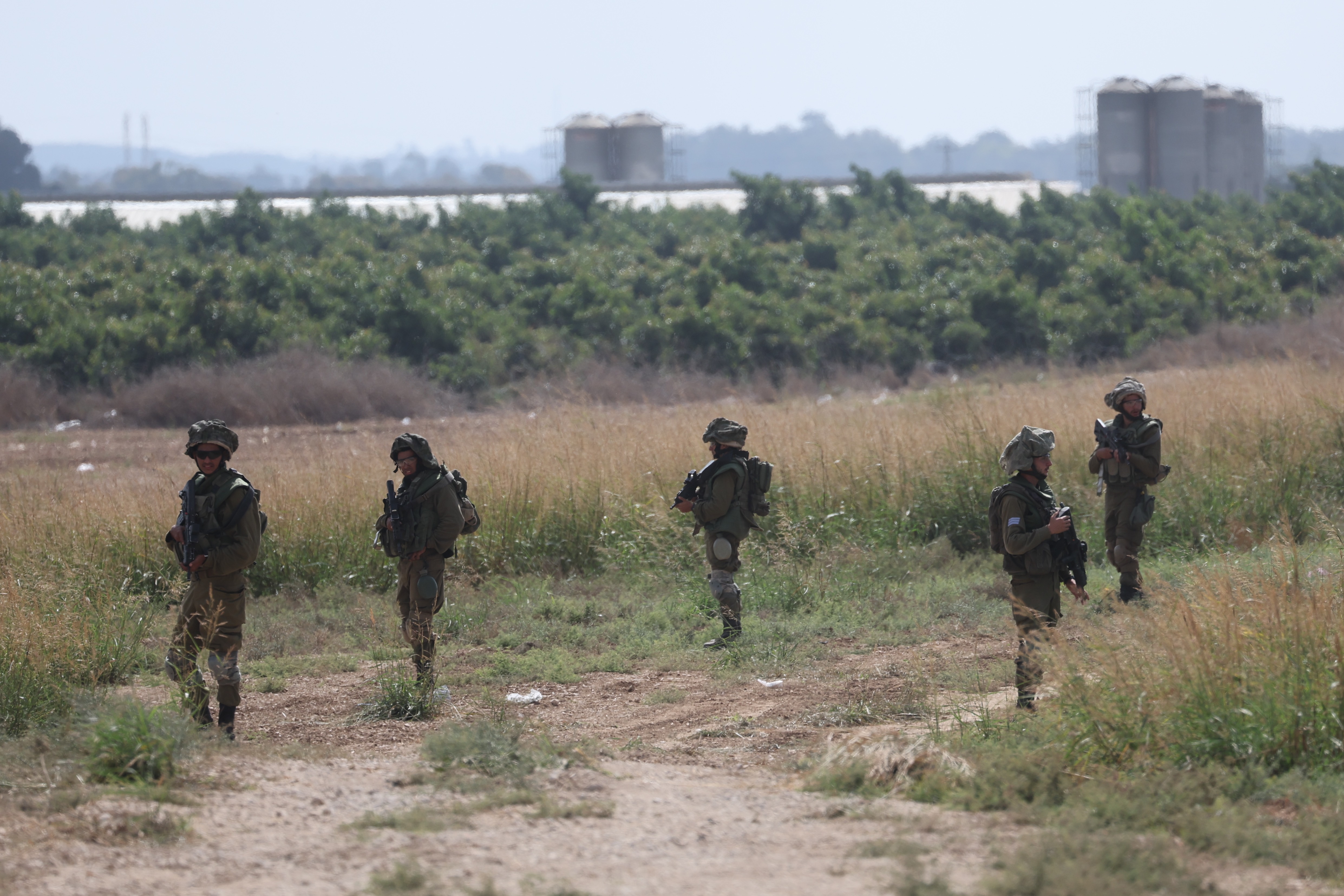 Израел заяви във вторник, че неговите сили са атакували въоръжени
