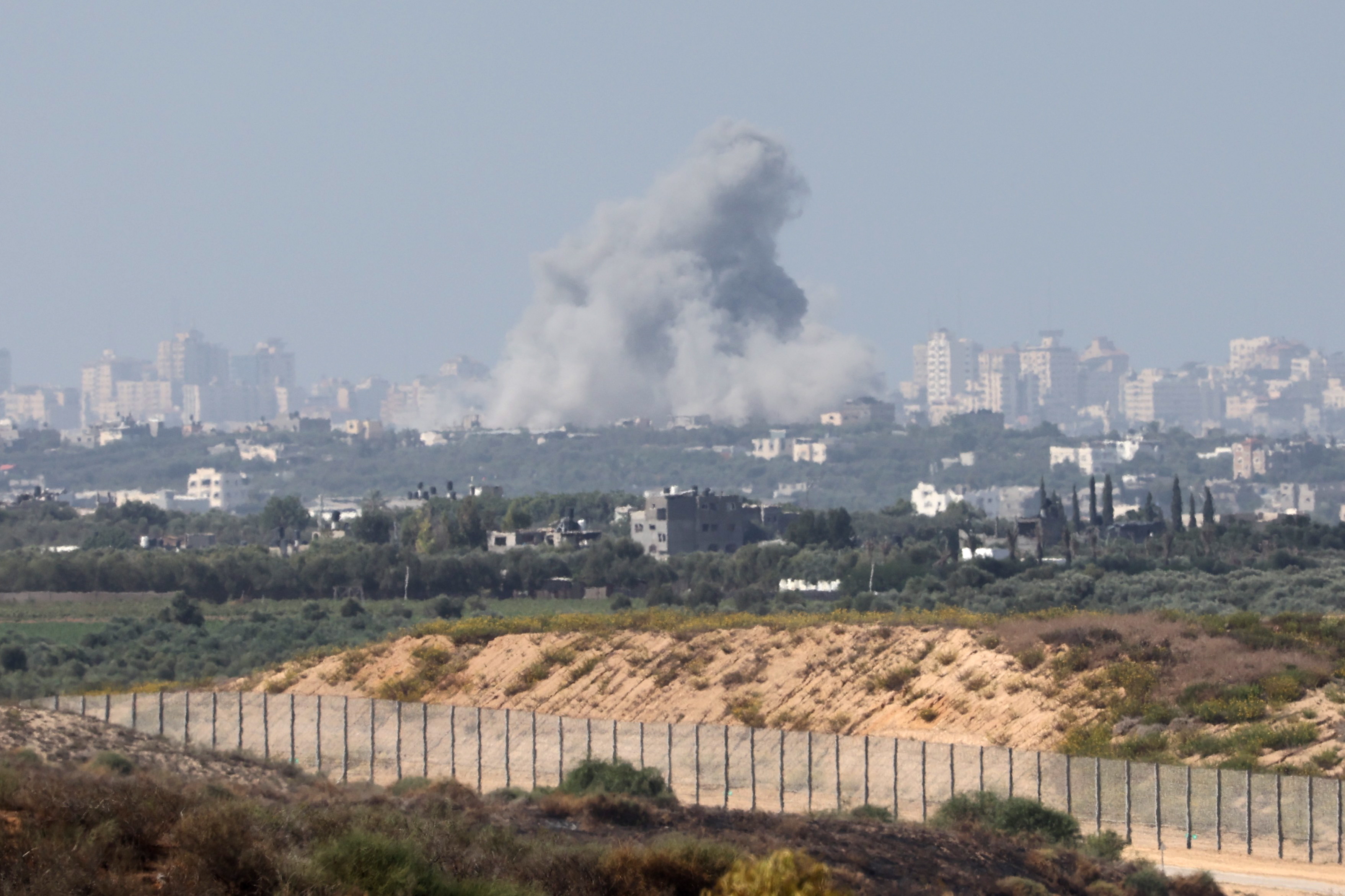 Френският институт в Газа беше ударен от израелски въздушен удар,