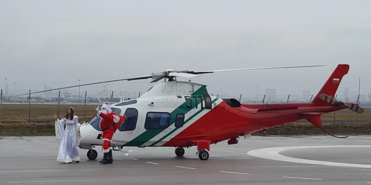 Управляван от Снежанка хеликоптер кацна в авиобазата на „Гранична полиция“