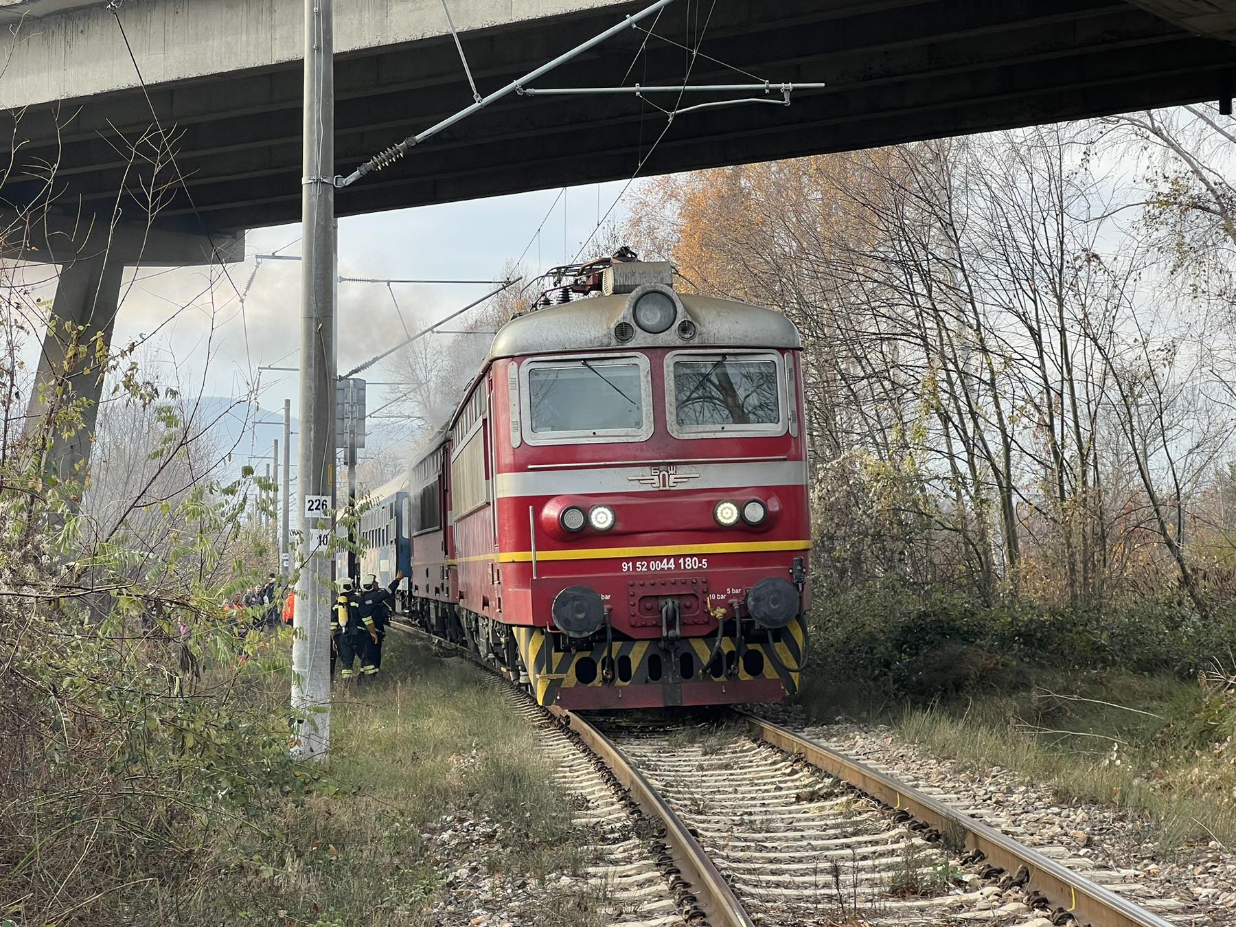 48-годишен мъж е бил блъснат от бързия влак София-Бургас малко