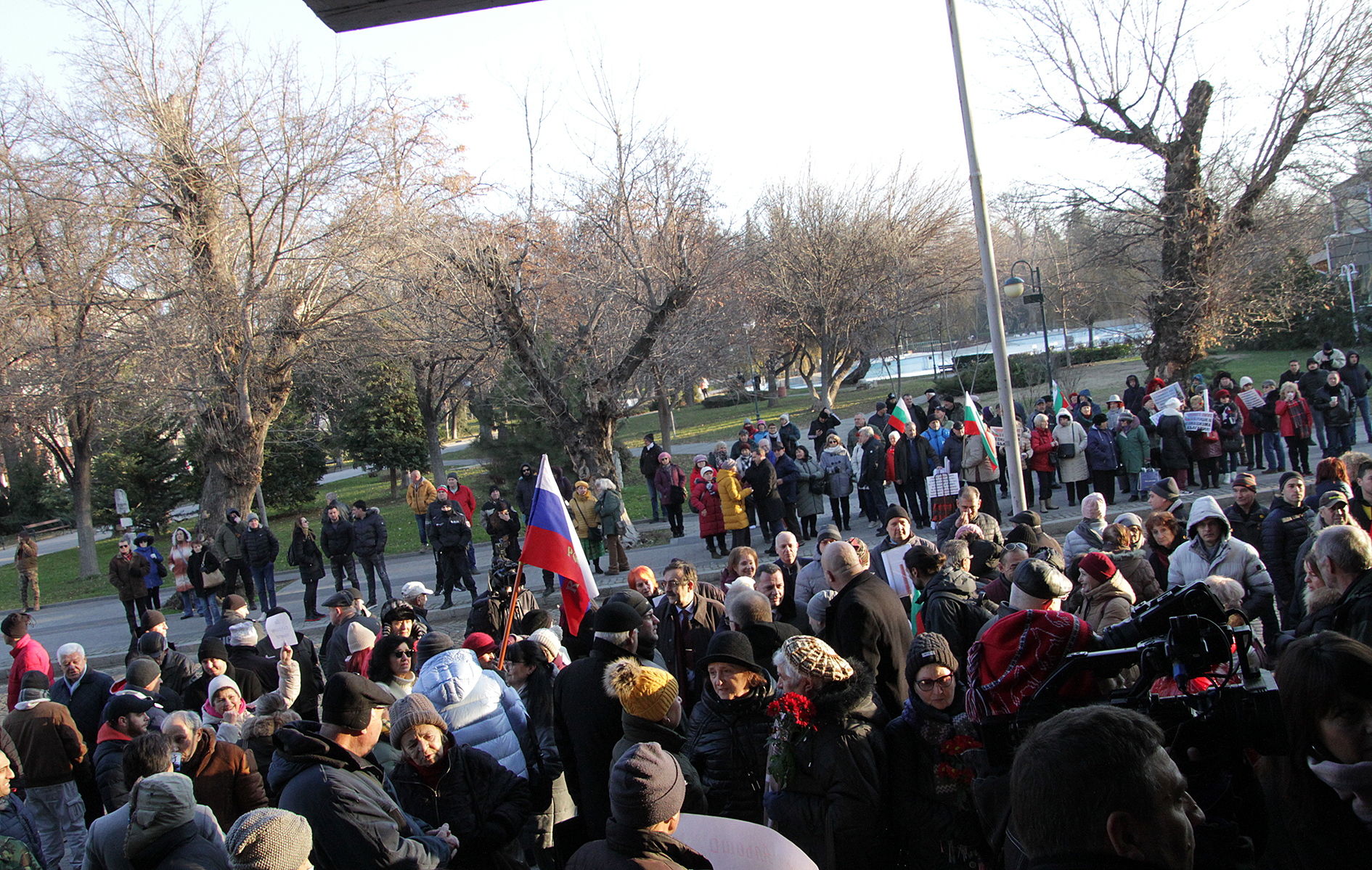 Протест в защита на паметника Альоша се проведе в Пловдив,