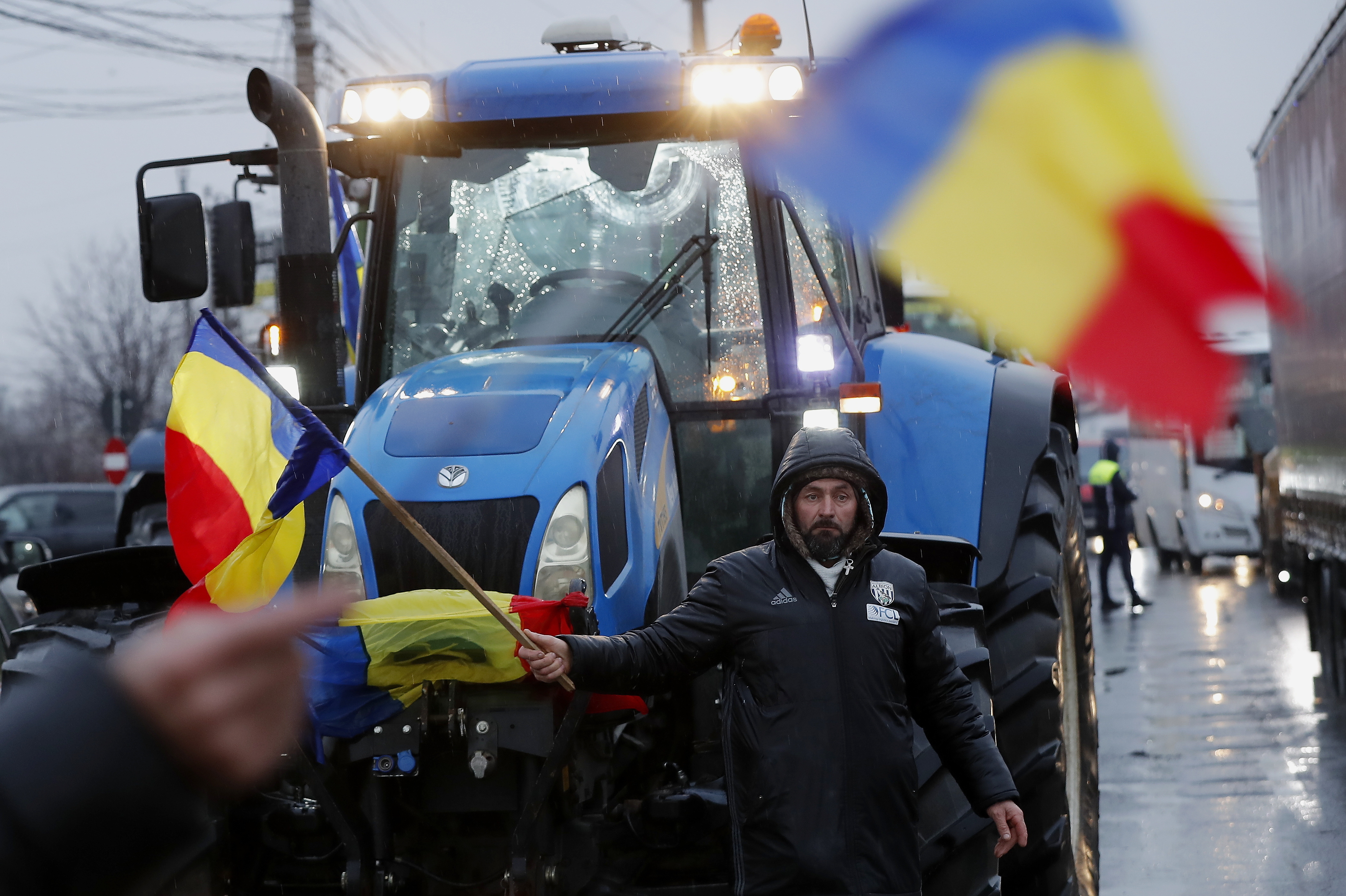 Обрат с протеста на румънските фермери и превозвачи, който трябваше