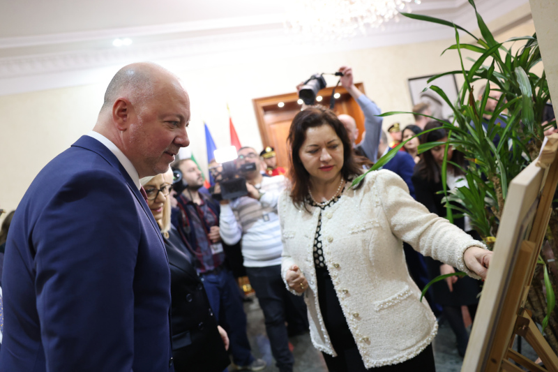 Председателят на Народното събрание Росен Желязков и председателят на Народното