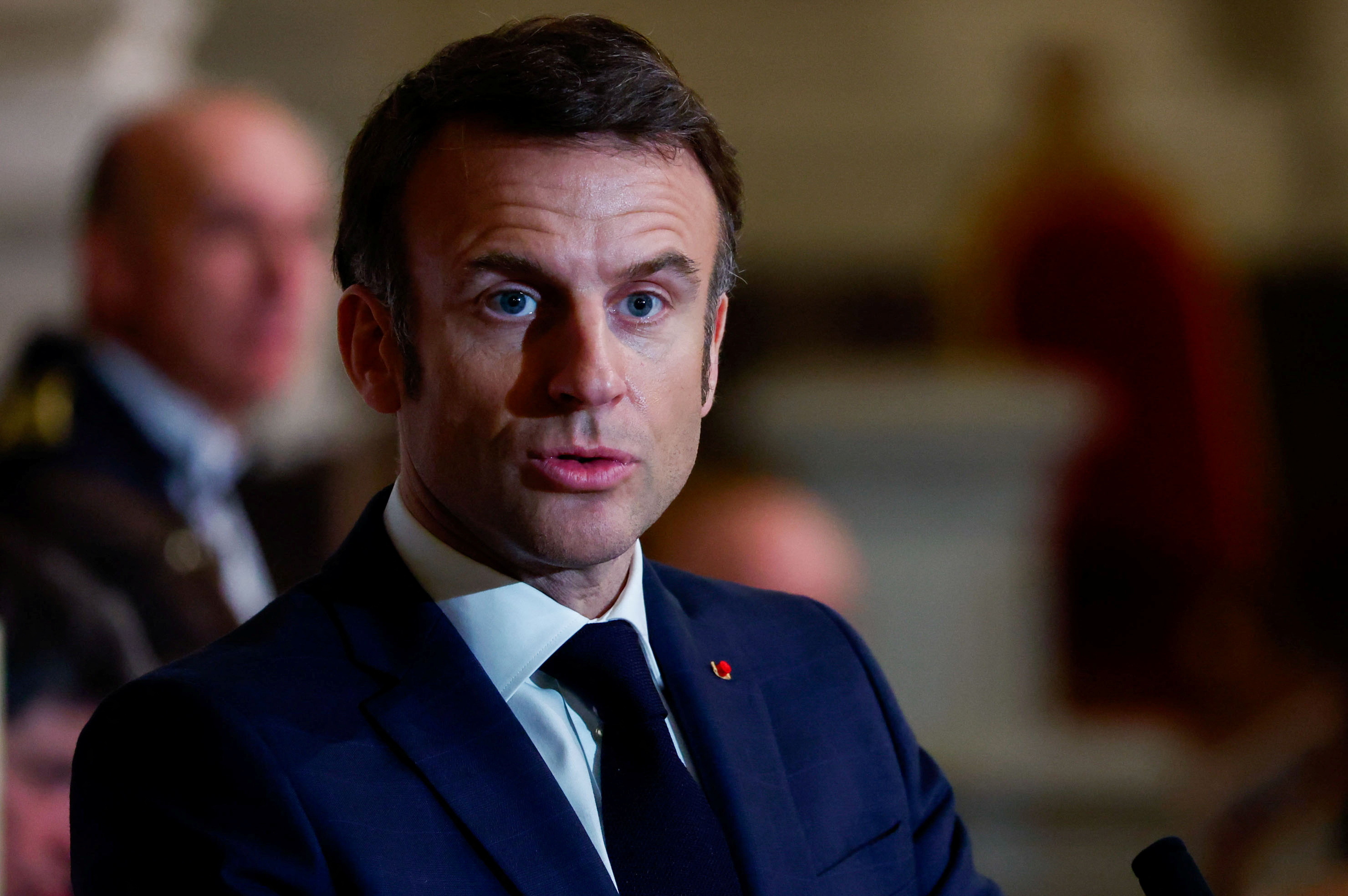 Френският президент Еманюел Макрон заяви, че страната му е готова