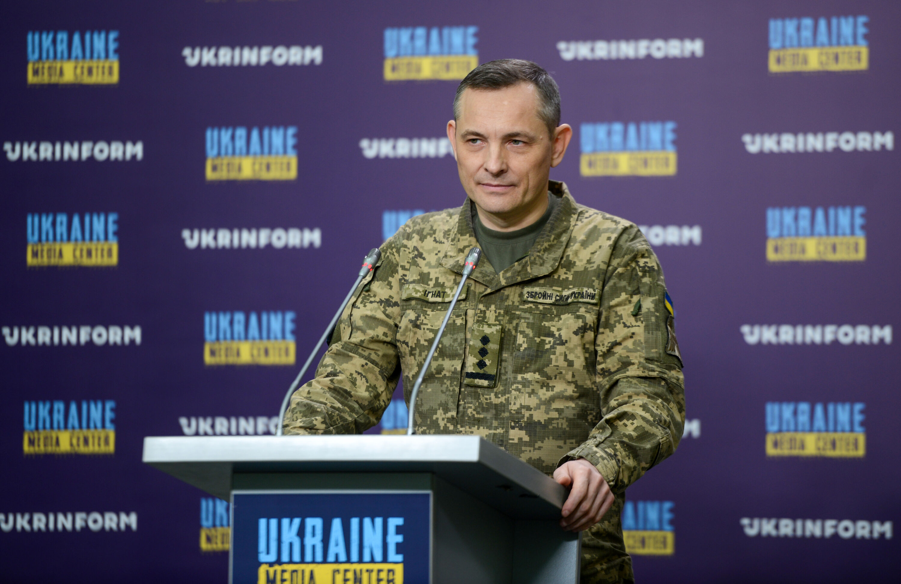 Юрий Игнат, говорител на Военновъздушните сили на Украйна, е освободен