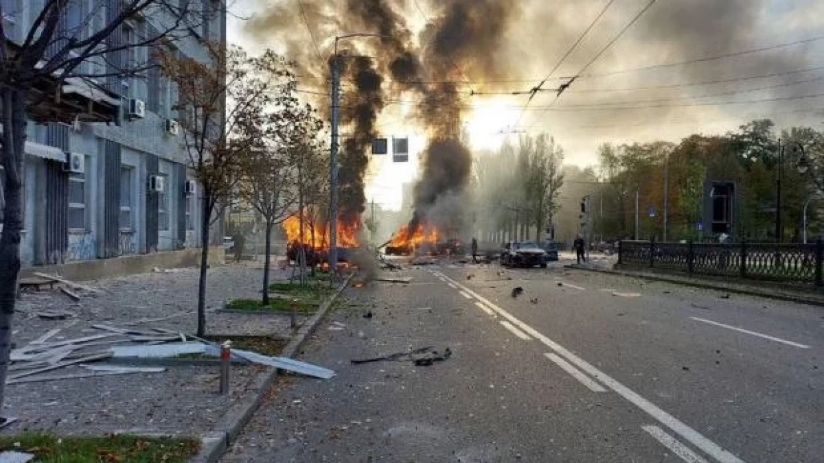 Русия нанесе мощен ракетен удар по Киев, столичните власти съобщиха