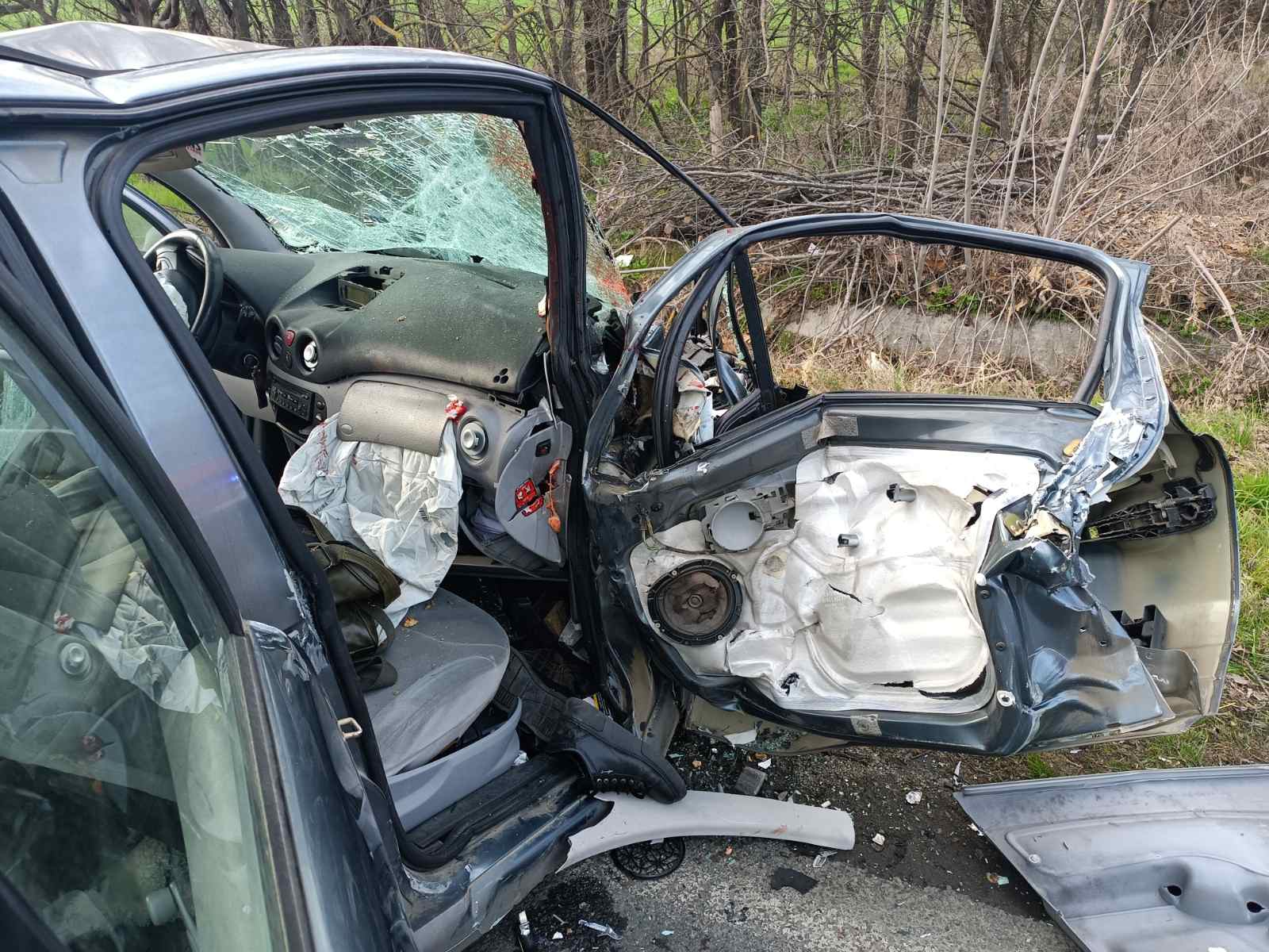Шофьор загина при катастрофа на пътя Велико Търново - Русе.