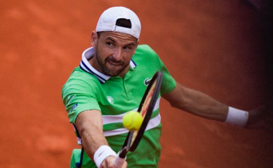 Най-добрият български тенисист Григор Димитров се наложи без проблем над