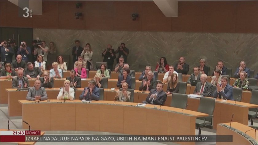 Парламентът на Словения одобри признаването на палестинска държава. За гласуваха