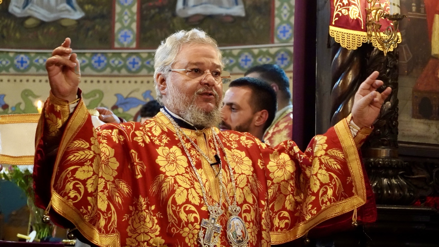 Пловдивският митрополит Николай и Западно-и Средноевропейският митрополит Антоний са на