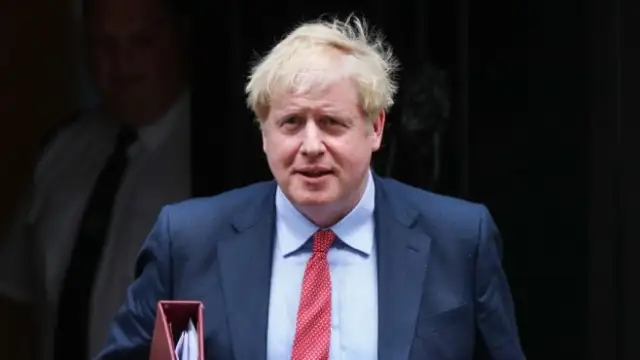 Британският премиер Борис Джонсън заяви по време на посещението си