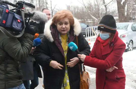 Снимки БулфотоМенда Стоянова пристигна на разпит в ГД Национална полиция