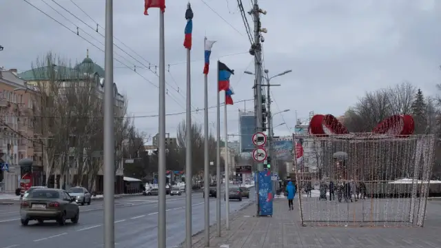 Мощна експлозия гръмна в центъра на Донецк предаде кореспондент на
