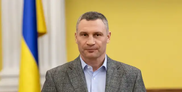 Кметът на украинската столица Виталий Кличко заяви по телефона пред