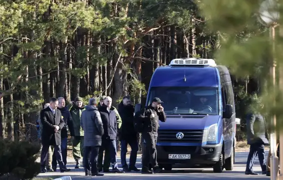 Делегацията на Киев пристигна в понеделник на границата с Беларус