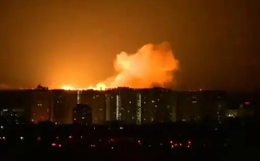 Огромна експлозия избухна в Киев тази вечер като причините за