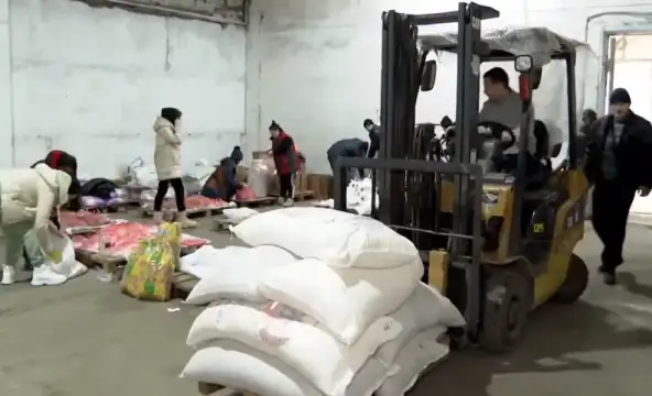 Хуманитарна помощ с общ обем над 20 тона е доставена
