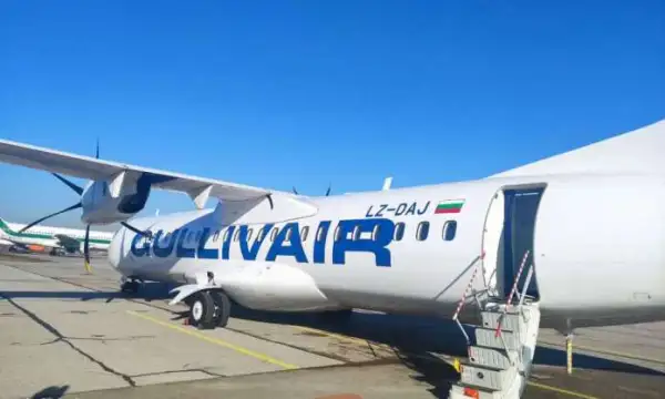 Възобновени са полетите на редовната авиокомпания София Скопие София Първият полет на